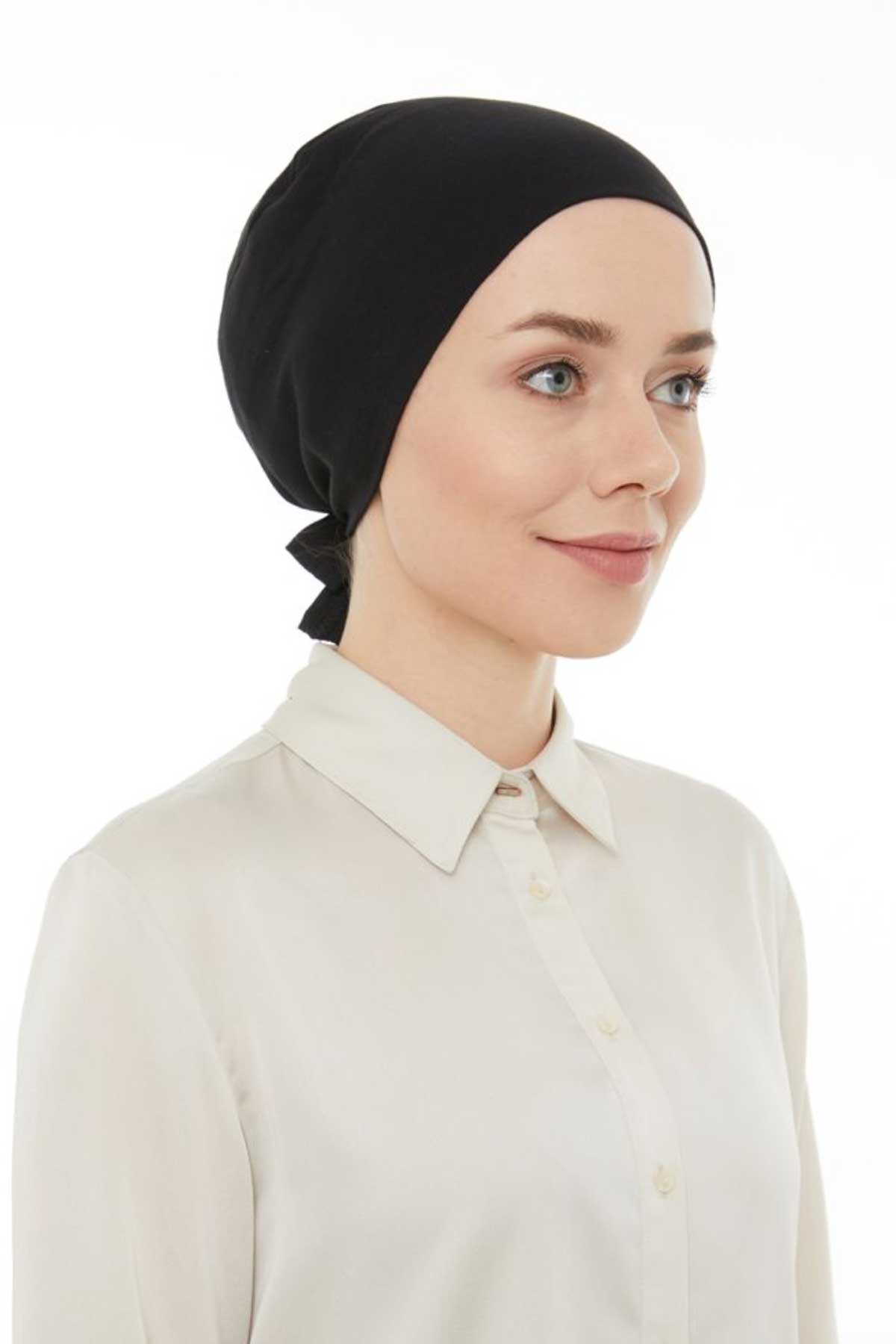 Lavender Penye Bone Dikişsiz Siyah